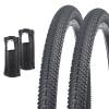 29"x2.125" inch Mountain Bike Tires 29 inch Bike tire 2 Pack 29 inch Mountain Bike tire for MTB Mountain Bicycle,Black view 1