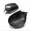ZIBIAO Side Mirror Full Cover Compatible with BMW 1 Series E82 E87 2005 2006 2007 2008 2009 Add On Style Body Side Rear View Gloss Black Dry Carbon Fiber Mirror Cover view 4
