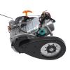 100cc 4 stroke Bicycle Engine Kit Set Gas Motorized Motor Bike Modified Engine,OHV Bicycle Engine Motor 3600rpm Single Cylinder Air Cooled Recoil Start for Mountain and Road Bike