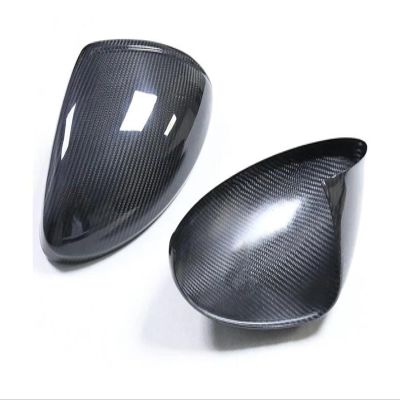ZIBIAO Side Mirror Cover Compatible with Cayman 718 (982 2016-2020 Add On Style Dry Carbon Fiber Mirror Cover Body Side Rear View Mirror Caps LHD/RHD (Color : for RHD)