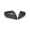 ZIBIAO Side Mirror Cover Compatible with Tesla 2016-On Model X 75D 90D F90D P100D Add On Style Gloss/Matt Real Dry Carbon Fiber Body Side Rear View Mirror Cover (Color : Matt Black) view 2