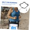 BRIGHTFUFU 2pcs Reflective Race Number Belt Bib Holder for Running and Cycling Lightweight Elastic Waistband for Safety for Marathons and Outdoor Events view 2