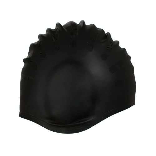 Silicone Swimming Cap with Ear Protection, Swimming Cap for Men, Swimming Caps for Women, Swimming Cap for Kids. Suitable for Long Hair Swimming Cap and Ergonomically