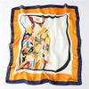 GLigeT Scarf Women Silk Scarf Pattern Neck Hair Band Foulard Square Head Tie Print Scarves Chunky Oversized Winter/Fall (Color : A) view 1