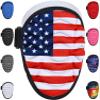 Exxact Sports Defender Baseball Elbow Guard, Batters Softball Elbow Guard Baseball Youth & Adult with Adjustable Straps - (USA Flag, ASM) view 1