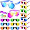 Kids Sunglasses Valentines Party Favors, Translucent Toddler Sunglasses Bulk for Boys Girls, Goodie Bags Stuffers for Kids Classroom, Pool Beach Party Favors Graduation Birthday Gifts - 16 Packs view 1