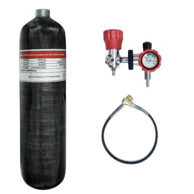 TUXING 3L Carbon Fiber Tank 4500psi Air Compressed System Cylinder for PCP Paintball HPA Scuba (Empty Bottle)