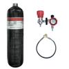 TUXING 3L Carbon Fiber Tank 4500psi Air Compressed System Cylinder for PCP Paintball HPA Scuba (Empty Bottle) view 1