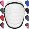 Exxact Sports Defender Baseball Elbow Guard, Batters Softball Elbow Guard Baseball Youth & Adult with Adjustable Straps - (White, ALXL) view 1