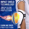 Exxact Sports Defender Baseball Elbow Guard, Batters Softball Elbow Guard Baseball Youth & Adult with Adjustable Straps - (White, ALXL) view 2