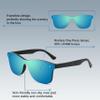 FEISEDY Trendy Rimless Mirrored One Piece Lens Sunglasses Reflective Sun Glasses B4155 view 4