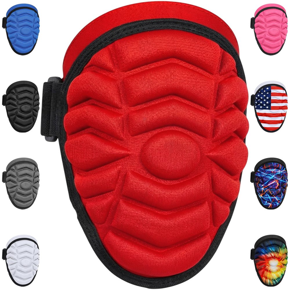 Exxact Sports Defender Baseball Elbow Guard, Batters Softball Elbow Guard Baseball Youth & Adult with Adjustable Straps - (Red, Youth)