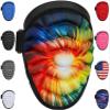 Exxact Sports Defender Baseball Elbow Guard, Batters Softball Elbow Guard Baseball Youth & Adult with Adjustable Straps - (Tie Dye, Youth) view 1