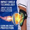 Exxact Sports Defender Baseball Elbow Guard, Batters Softball Elbow Guard Baseball Youth & Adult with Adjustable Straps - (Tie Dye, Youth) view 2