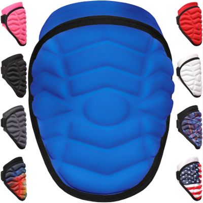 Exxact Sports Defender Baseball Elbow Guard, Batters Softball Elbow Guard Baseball Youth & Adult with Adjustable Straps - (RoyalBlue, ALXL)