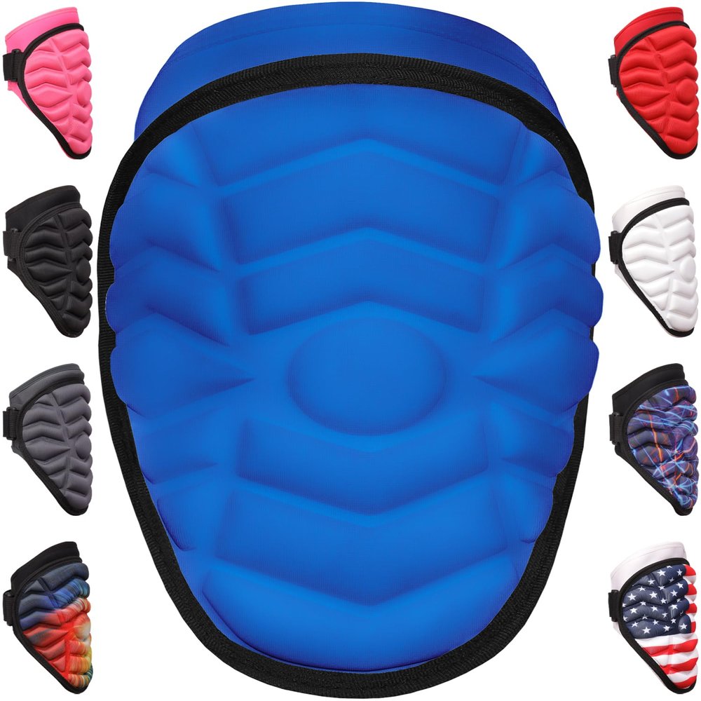 Exxact Sports Defender Baseball Elbow Guard, Batters Softball Elbow Guard Baseball Youth & Adult with Adjustable Straps - (RoyalBlue, ALXL)