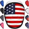 Exxact Sports Defender Baseball Elbow Guard, Batters Softball Elbow Guard Baseball Youth & Adult with Adjustable Straps - (USA Flag, ALXL) view 1