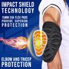 Exxact Sports Defender Baseball Elbow Guard, Batters Softball Elbow Guard Baseball Youth & Adult with Adjustable Straps - (Black, ASM) view 2