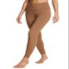 baleaf Leggings with Pockets for Women Tummy Control Workout High Waisted Athletic Ultra Soft 7/10 Gym Yoga Petite Ankle Pants Caramel Caf M view 1