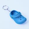 4Pcs Cute Shoes Style Keychain - Mini Rubber Slipper Lovely Keyring Buckle for Birthday Gifts - Set B view 4