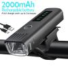 crazy sport Bike Tail Light and Alarm Automatic Brake Light Wireless Remote Control USB Rechargeable Front Rear Bicycle Light Waterproof view 3