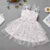 Toddler Tea Party Dress: Flower Girl Dress, Baby Girls Tutu Cake Smash Dress Summer Pageant Backless Fairy Princess Birthday Sequin Baptism Ruffle Tulle Easter Photoshoot White & Star 18-24 Months view 3