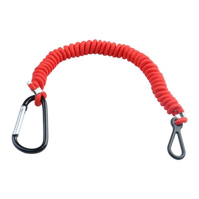 AFEISOL Boat Key Lanyard Fit Most Marine Outboard, Replace 8M0092850 Boat Engine Stop Kill Switch Emergency Safety Cut Off Cord (Red)