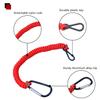 AFEISOL Boat Key Lanyard Fit Most Marine Outboard, Replace 8M0092850 Boat Engine Stop Kill Switch Emergency Safety Cut Off Cord (Red) view 2