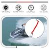 AFEISOL Boat Key Lanyard Fit Most Marine Outboard, Replace 8M0092850 Boat Engine Stop Kill Switch Emergency Safety Cut Off Cord (Red) view 3