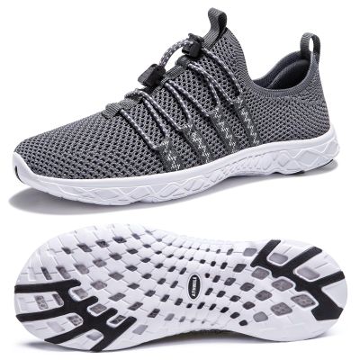 ATHMILE Water Shoes for Men Women Barefoot Hiking Swim River Shoes Adult Lake Pool Aqua Socks Beach Quick Dry for Hiking Surfing Kayaking Sport Accessories Camping Must Haves