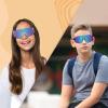 FUSHUI Cool Square Baseball Sunglasses For Kids, Youth Teens Softball Sunglasses Sturdy Frame for Boys Girls view 4