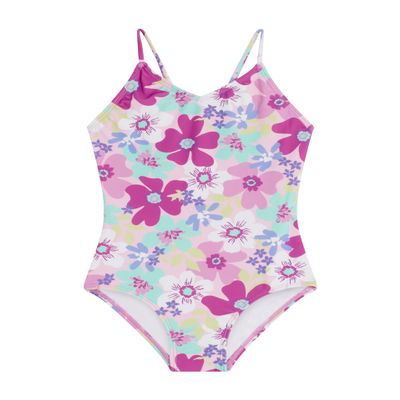 Kanu Surf Girls, Hurricane Beach Sport UPF 50 One Piece Swimsuit, Annie Purple, 5