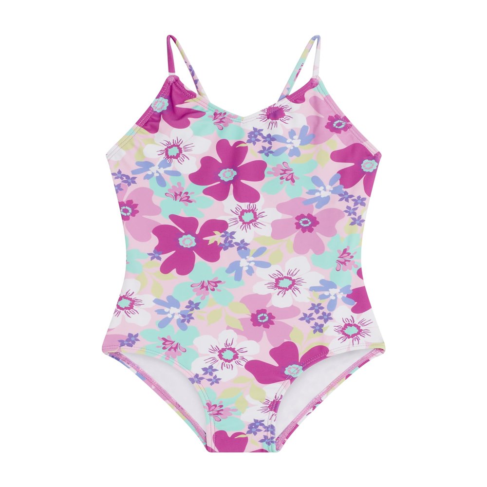 Kanu Surf Girls, Hurricane Beach Sport UPF 50 One Piece Swimsuit, Annie Purple, 5