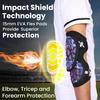 Exxact Sports Defender Plus Baseball Elbow Guard Youth & Adult, Batters Softball Elbow Guard Baseball with Adjustable Straps - (Lazer, Youth) view 2