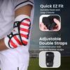 Exxact Sports Defender Plus Baseball Elbow Guard Youth & Adult, Batters Softball Elbow Guard Baseball with Adjustable Straps - (USA Flag, ASM) view 3