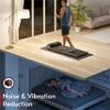 Crostice Walking Pad Mat 26 x 60, 1/4 Thick Floor Mat for Under Desk Treadmill for Carpet & Hardwood, Shock Absorption Protector for Small Mini Treadmill, Waterproof & Anti-Slip, Heavy-Duty view 3