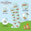 fenglaoda Compression Socks for Women Men Support Circulation 6 Pairs Socks For Nurse, Travel, Flight view 2