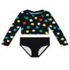 Cori Long Sleeve Rashguard Two Piece Swim Set