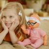 Abaodam 2 Pairs Doll Glasses Black Clear Lens Eyewear Doll Mini Glasses Dress up Eyeglasses Retro Mini Sunglasses for 1/6 Bjd and Other Item Plush s Costume Accessories view 2