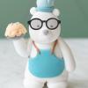 Abaodam 2 Pairs Doll Glasses Black Clear Lens Eyewear Doll Mini Glasses Dress up Eyeglasses Retro Mini Sunglasses for 1/6 Bjd and Other Item Plush s Costume Accessories view 3