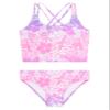 Kanu Surf Girls, Waverly UPF 50+ Beach Sport Criss-Cross Tankini, Fiona Pink/Purple, 16 view 1