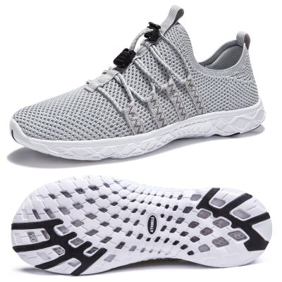 ATHMILE Water Shoes for Men Women Barefoot Hiking Swim River Shoes Adult Lake Pool Aqua Socks Beach Quick Dry for Hiking Surfing Kayaking Sport Accessories Camping Must Haves