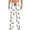 Boccsty Yoga Dogs Bernese Mountain Dog Men Cotton Pajama Pants mens Lounge Sleep PJ Bottoms with Pockets M view 2