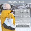 RoundFunny Ice Skate Blade Covers,Winter Skate Guards Figure Hockey Blade Cover for Girls Boys Winter Gift(Small,Gray) view 2