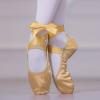 Canvas Ballet Shoes for Toddler Girls Ballet Slippers Dance Shoes(Toddler/Little/Big Kids) Girls (Khaki, 1 Big Kids) view 4