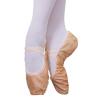 Ballet Shoes Split-Sole Glitter Flat Yoga Dance Shoes for Girls Toddler/Kid Pin Ballet (Rose Gold, 2.5 Big Kids) view 2