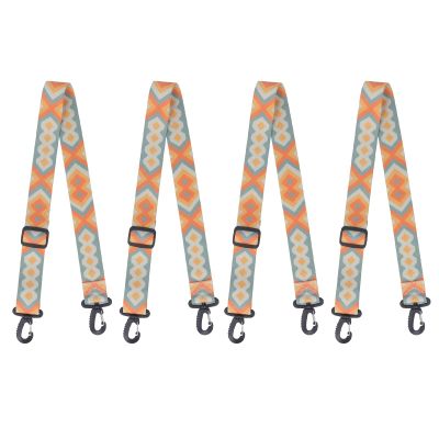 Pilipane Ski Carrier Strap, 4 Pcs Ski Boot Carrier Straps Adjust Snowboard Strap Shoulder Slinger Leash Ice Skates Winter Sport Accessories, Adjust Shoulder Slinger Leash