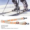 Pilipane Ski Carrier Strap, 4 Pcs Ski Boot Carrier Straps Adjust Snowboard Strap Shoulder Slinger Leash Ice Skates Winter Sport Accessories, Adjust Shoulder Slinger Leash view 4