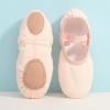 Ballet Shoes for Girls Dance Slippers Canvas Ballerina Shoes for Toddler/Little Kid/Big Kid Yoga Dance (A, 10 Toddler) view 2