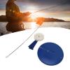 Pilipane Portable Ice Fishing Tip Up Flag Kit, Efficient Winter Rod Indicator with Floating Base Tackle for Enhanced Fishing view 4